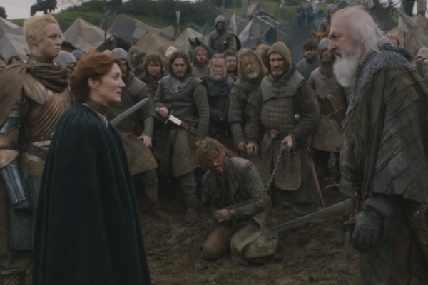 Ser Jaime Lannister re-captured by Stark allies